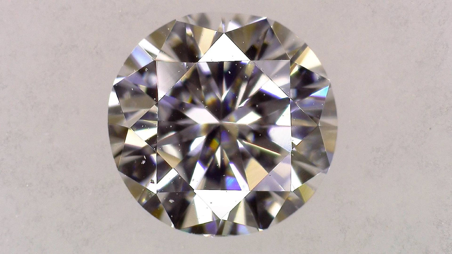 0.452ct E VS-2 GOOD/GD/FR FAINT NATURAL 4.85-5.00X3.03mm Loose Diamond
