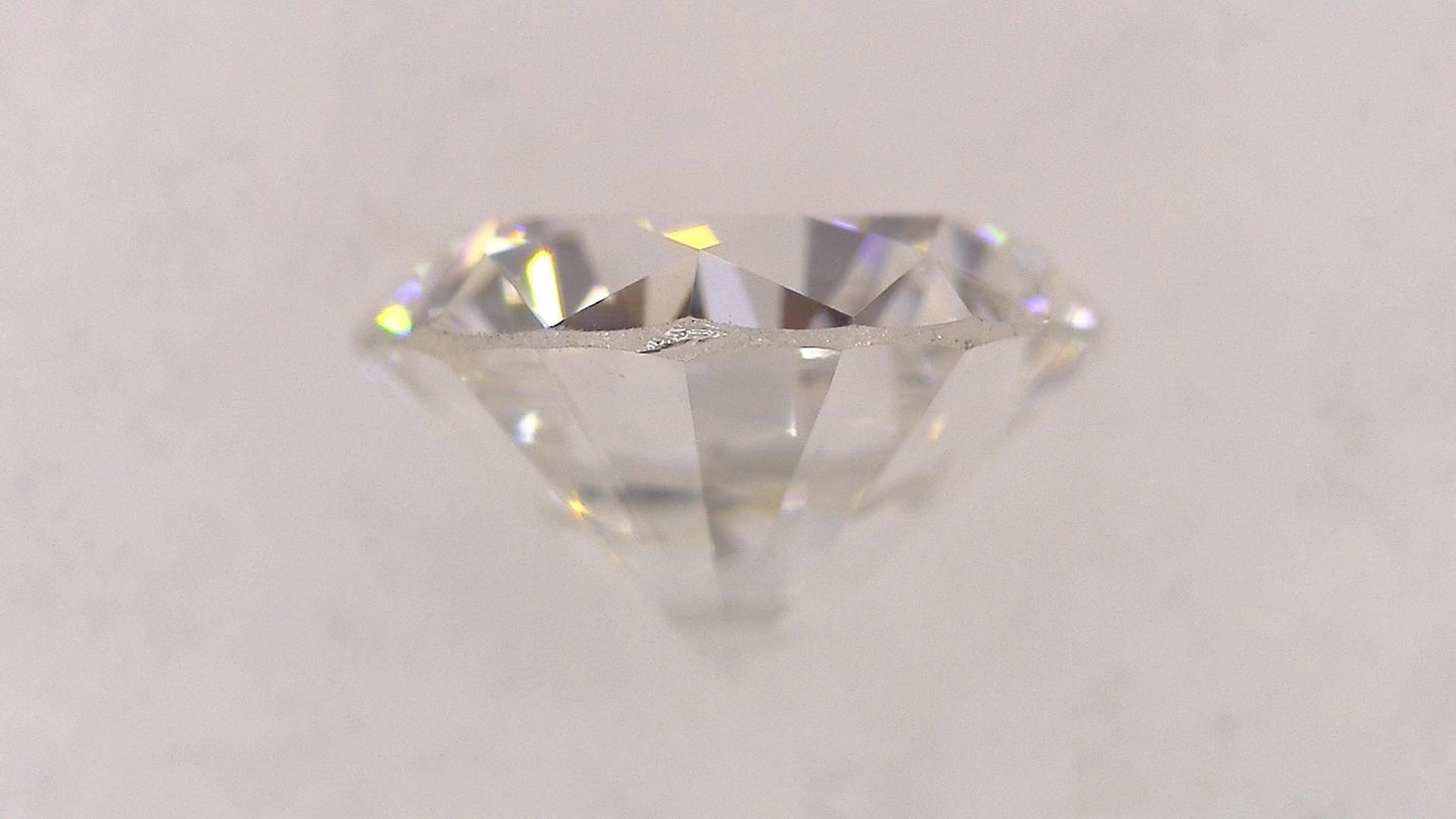 0.405ct F SI-2 GOOD/GD/FR NONE NATURAL 4.67-4.75X2.92mm Loose Diamond