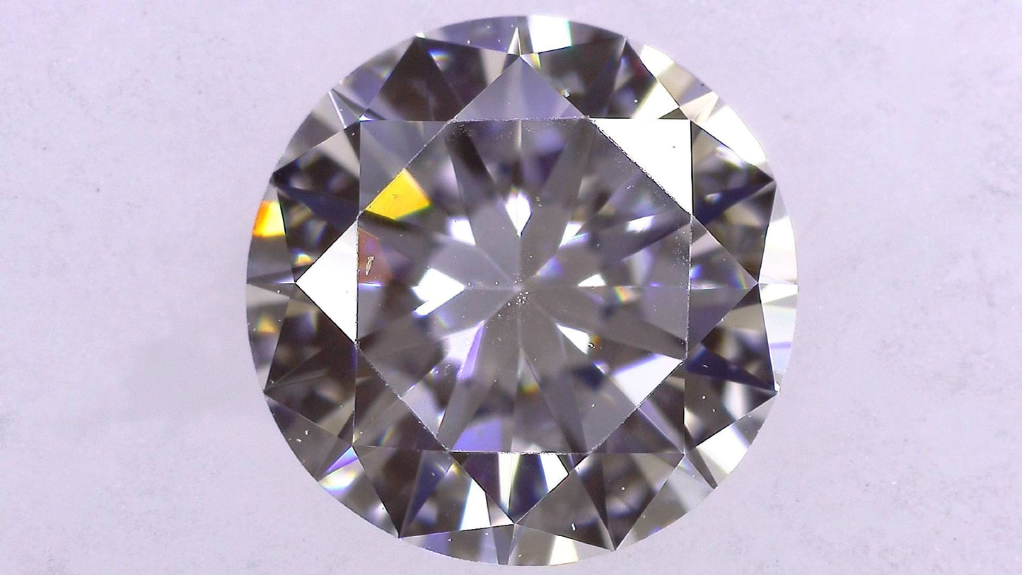 1.02ct E VVS-2 VERYGOOD/EX/GD FAINT NATURAL 6.62-6.70X3.86mm GIA Loose Diamond