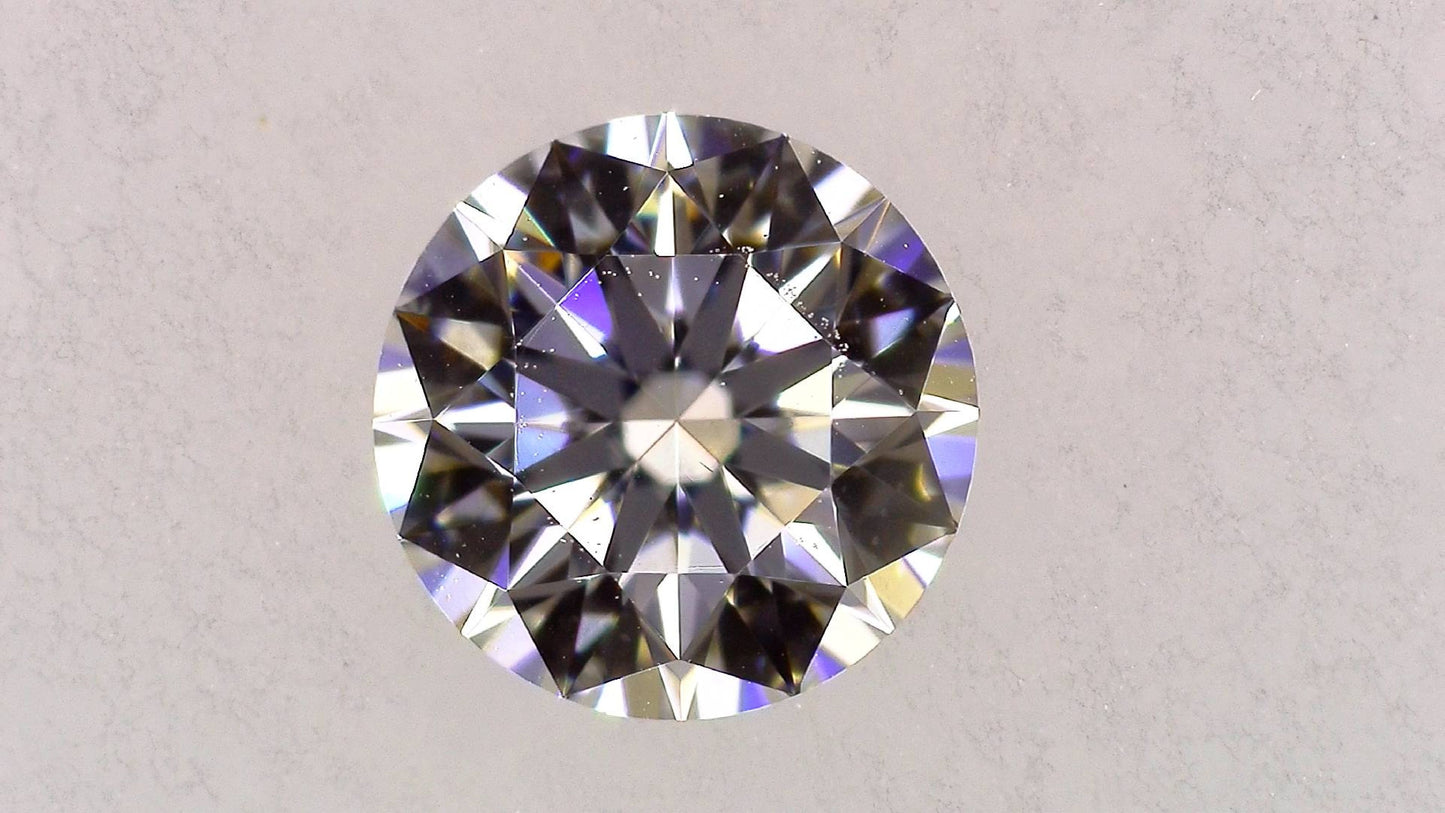 0.344ct G VS-2 EXCELLENT/VG/VG HC NONE NATURAL 4.47-4.51X2.79mm Loose Diamond