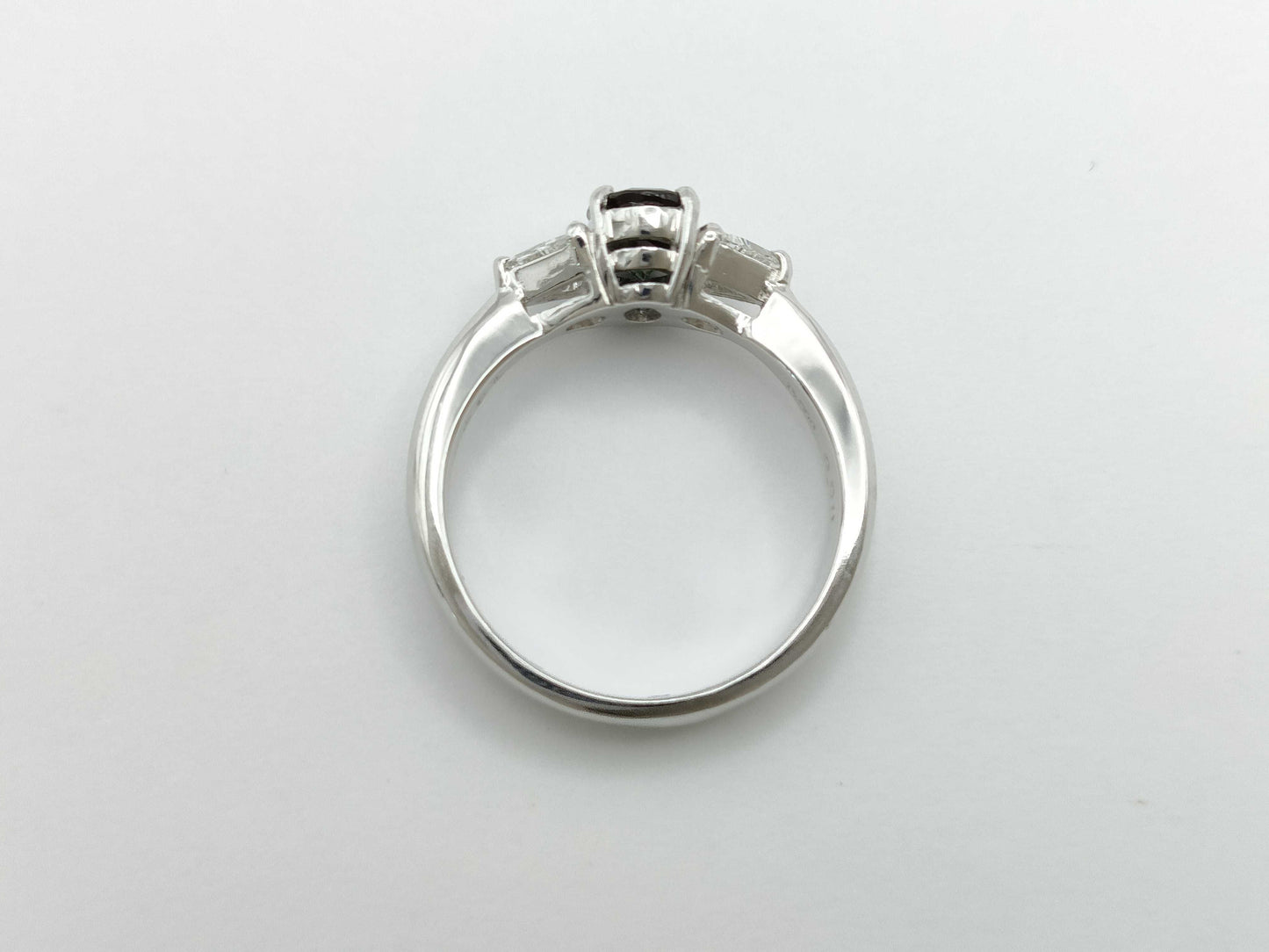 AX 0.90ct D 0.24ct PT900 6.7g Ring