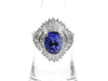 TZ2.50ct D1.385ct PT900 10.5g Ring