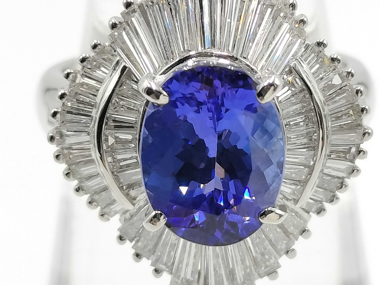 TZ2.50ct D1.385ct PT900 10.5g Ring