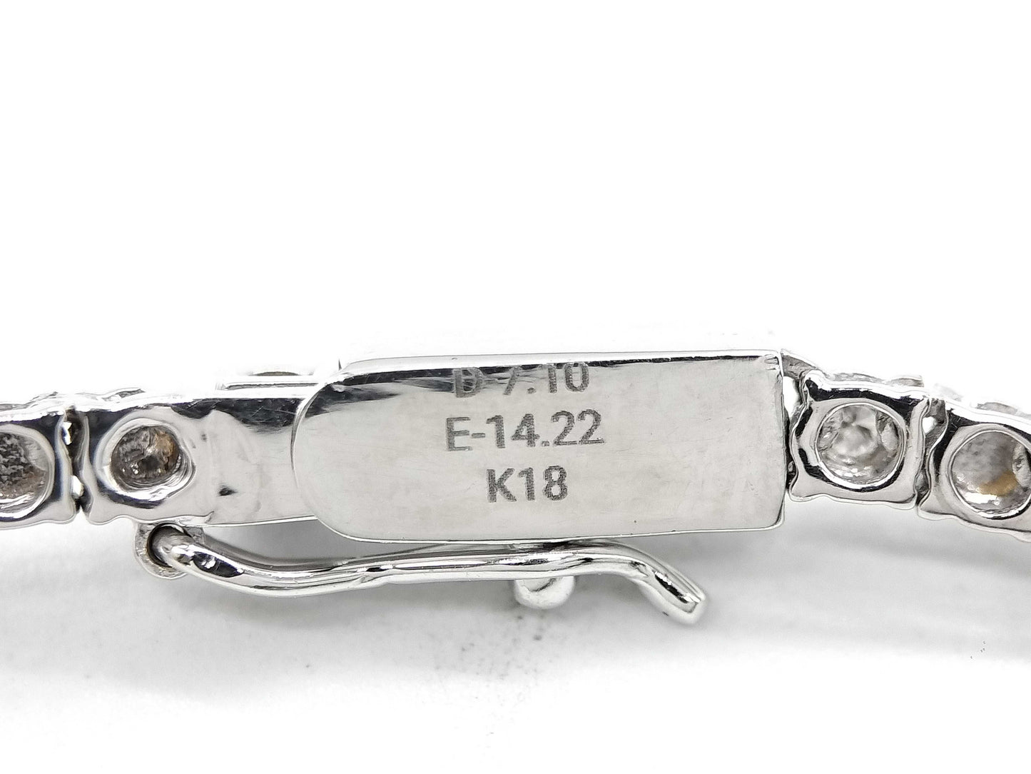 E14.22ct D7.10ct K18 40.8g Necklace