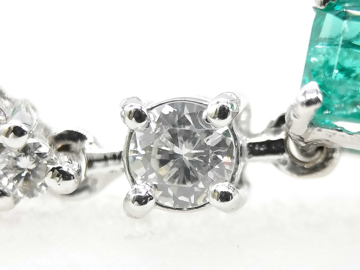 E14.22ct D7.10ct K18 40.8g Necklace