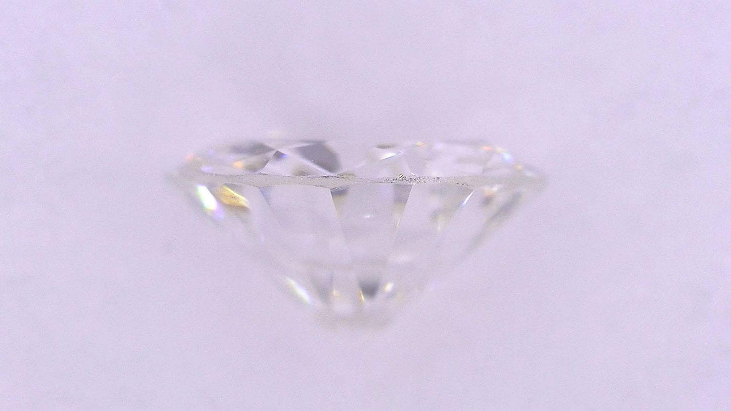 0.384ct G SI-2 GOOD/GD/FR NONE NATURAL 4.84-4.91X2.76mm Loose Diamond