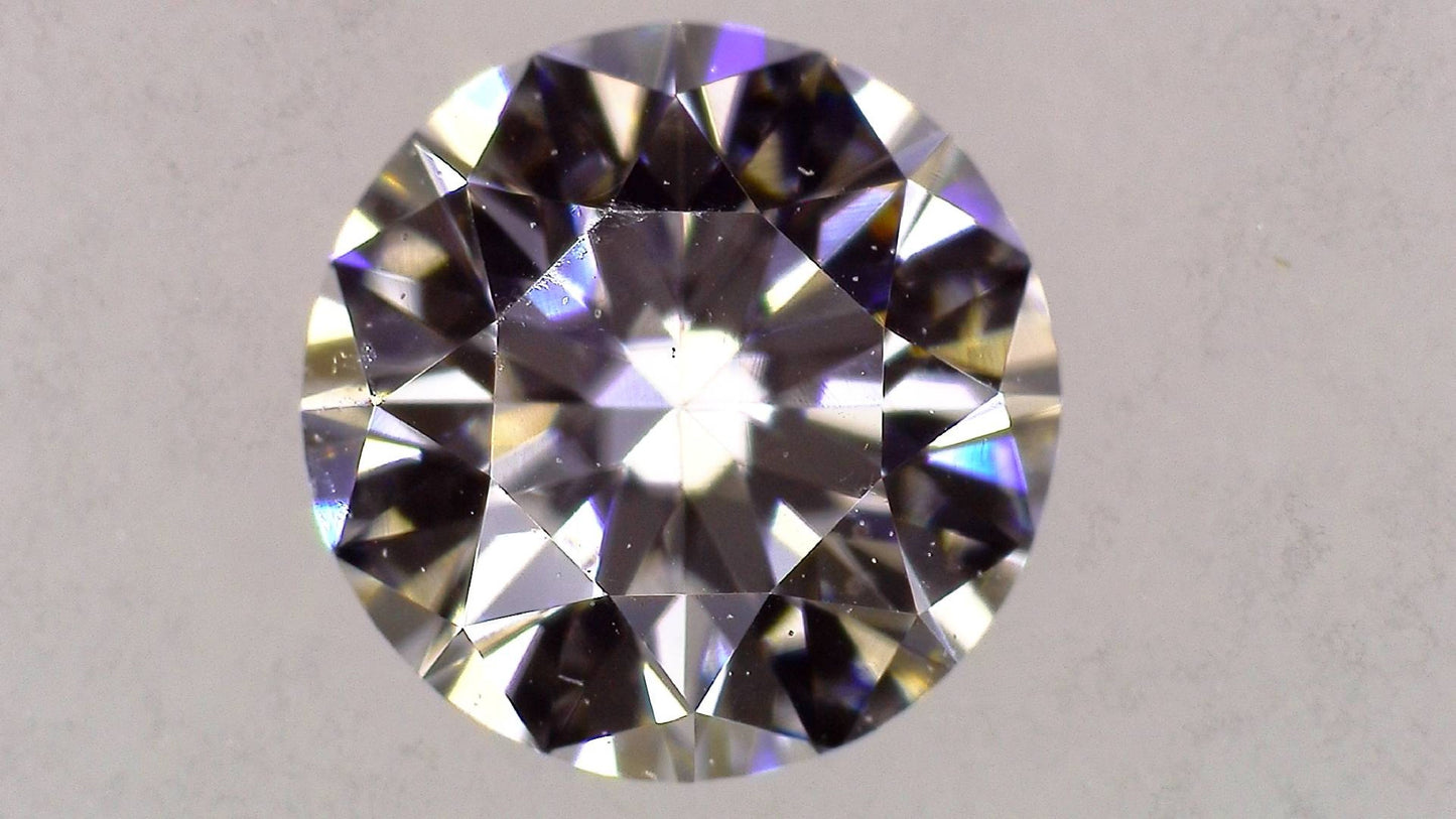 0.372ct D VS-1 VERY GOOD/GD/GD MEDIUM BLUE NATURAL 4.66-4.70X2.86mm Loose Diamond