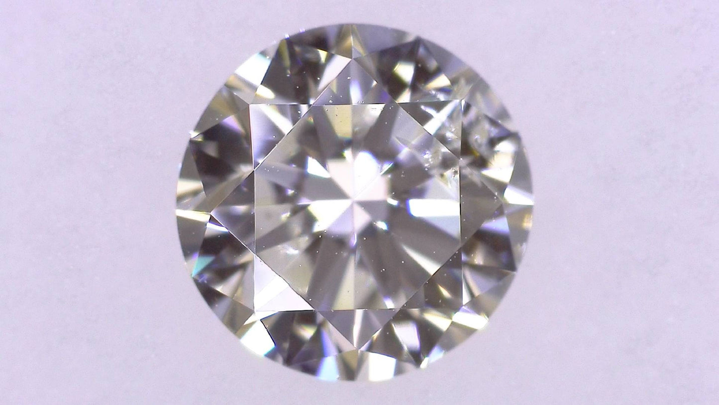 0.589ct I SI-2 GOOD/VG/GD NONE NATURAL 5.26-5.34X3.30mm Loose Diamond