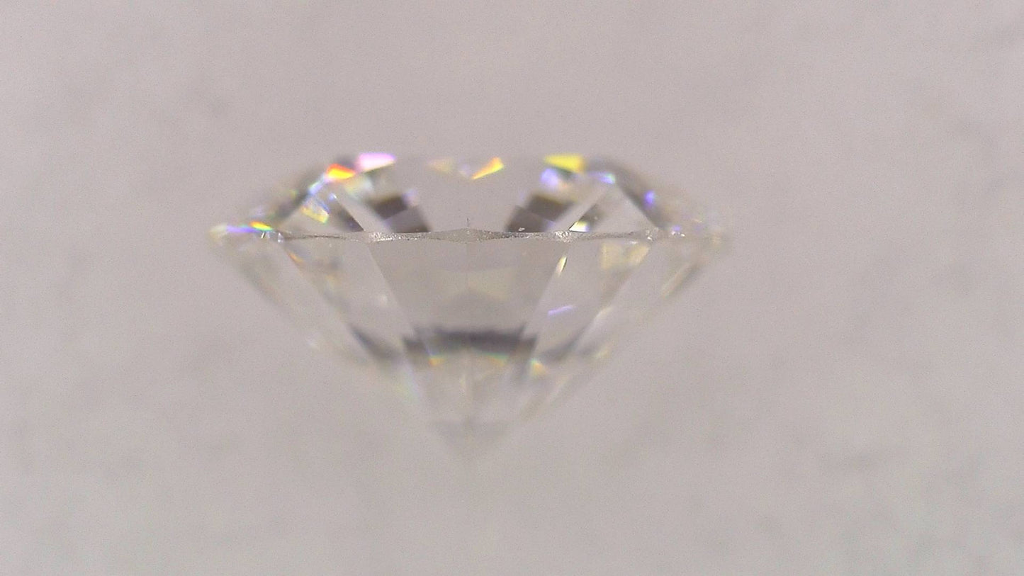 0.349ct F VS-1 EXCELLENT/EX/EX 3EX FAINT NATURAL 4.60-4.63X2.78mm Loose Diamond