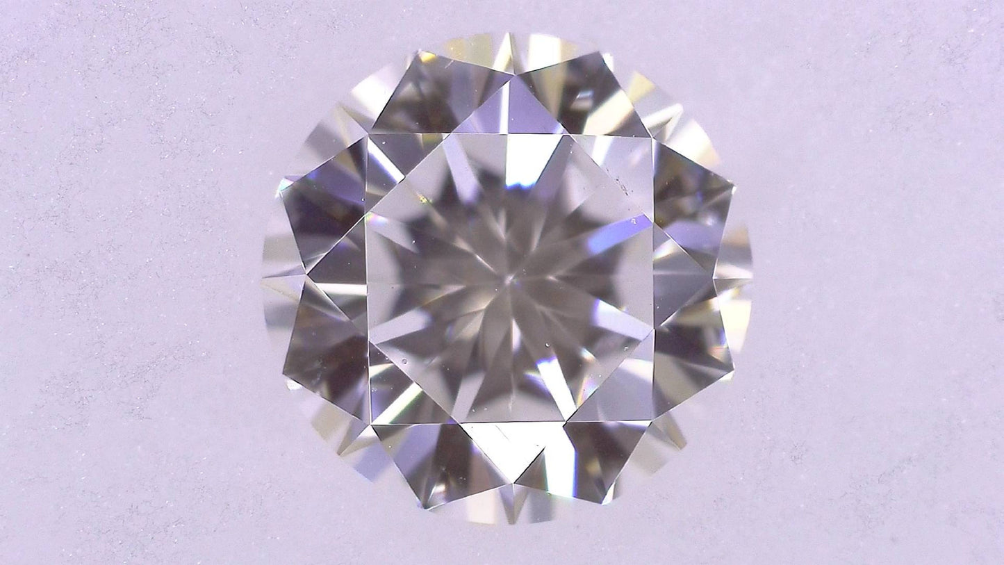 0.411ct F VS-1 GOOD/VG/GD FAINT NATURAL 4.72-4.76X2.94mm Loose Diamond