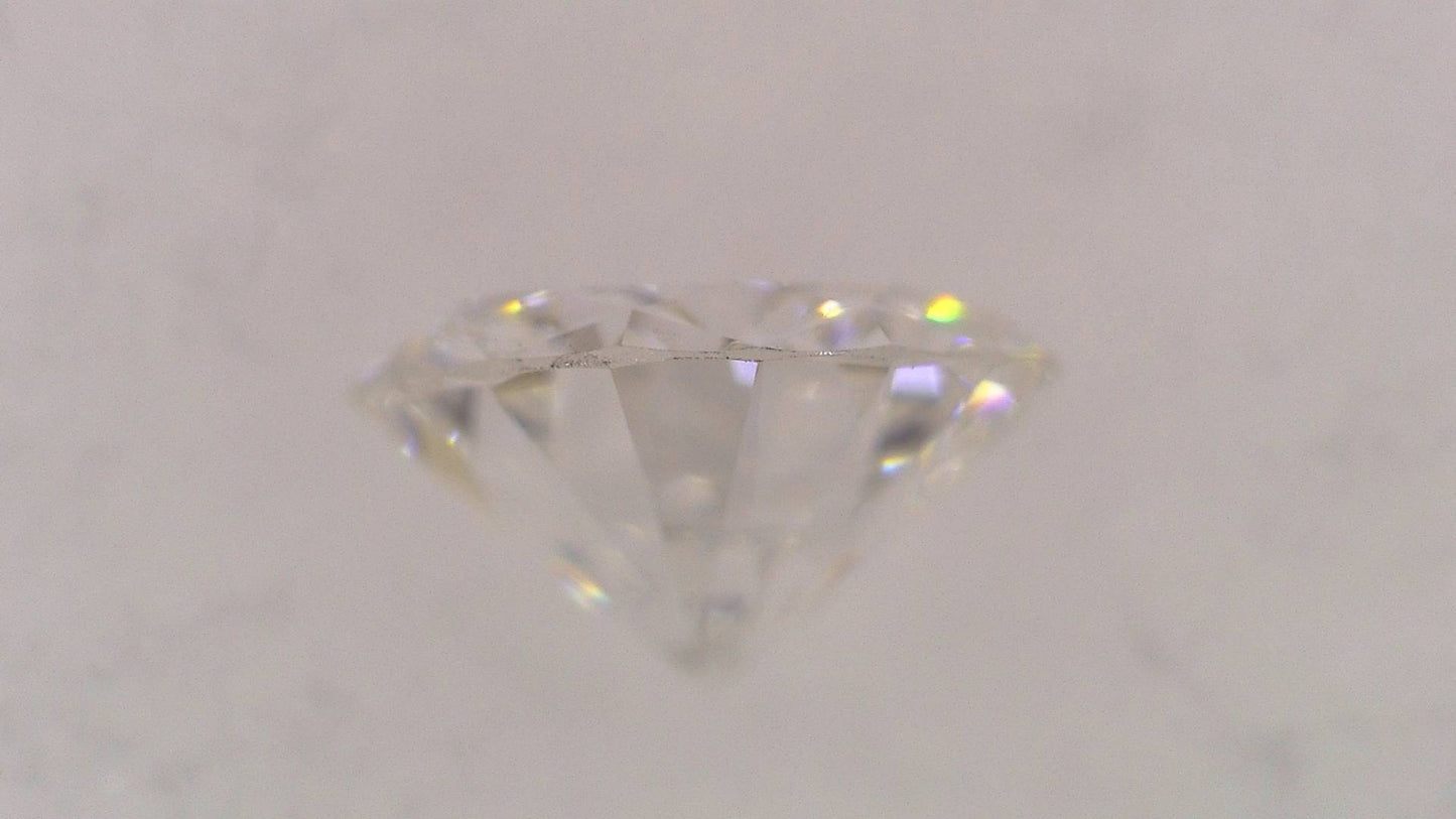 0.221ct F VS-1 GOOD/GD/GD STRONG BLUE NATURAL 4.04-4.09X2.24mm Loose Diamond