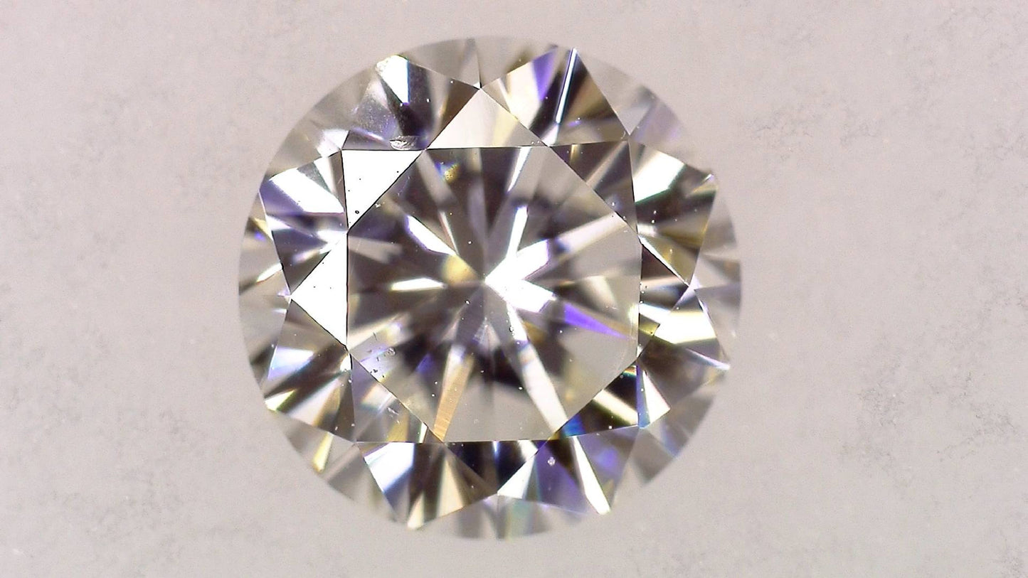 0.396ct G SI-1 GOOD/GD/FR NONE NATURAL 4.57-4.62X2.95mm Loose Diamond