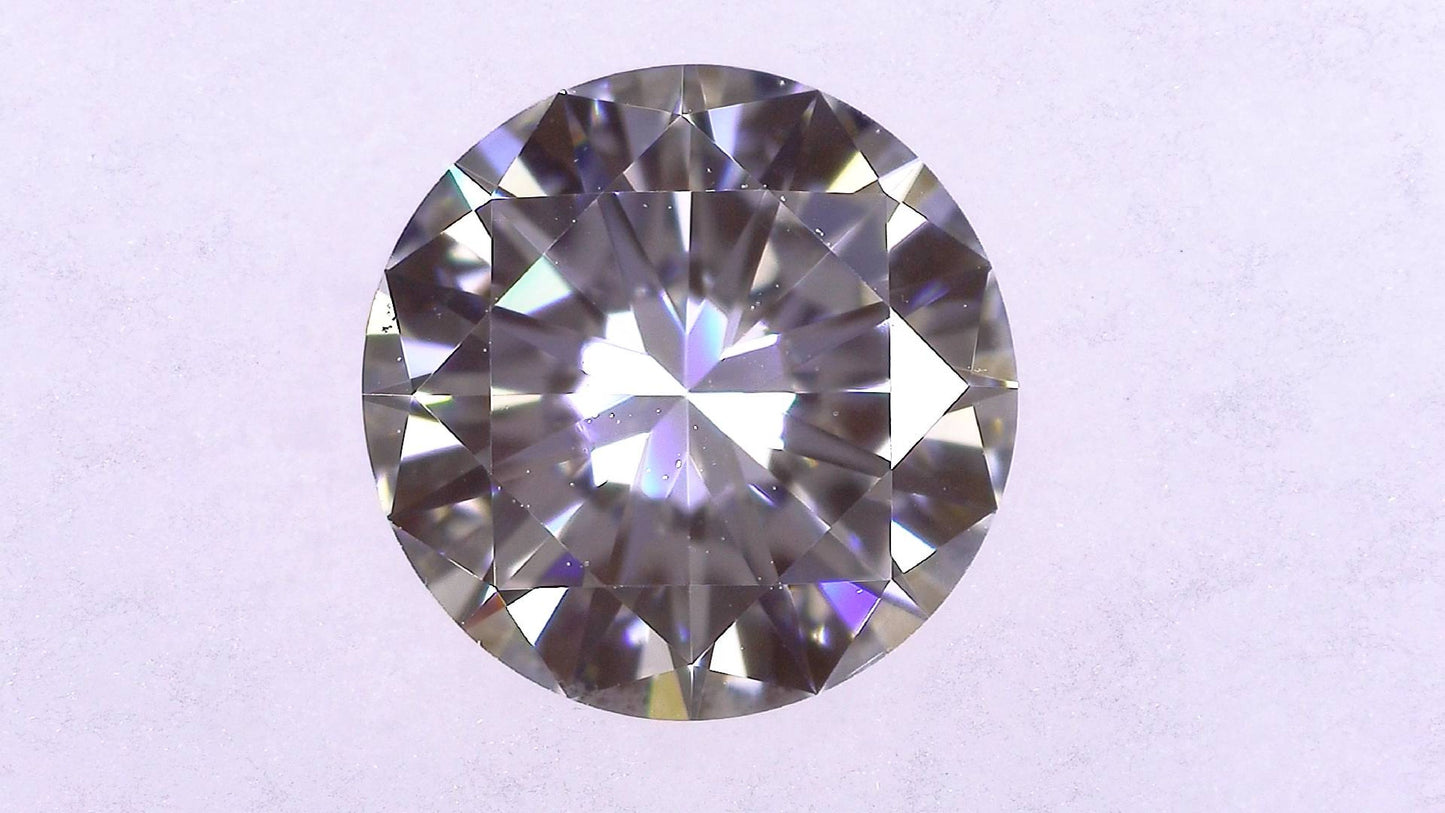 0.552ct F VS-2 VERY GOOD/VG/VG MEDIUM BLUE NATURAL 5.47-5.51X3.10mm Loose Diamond