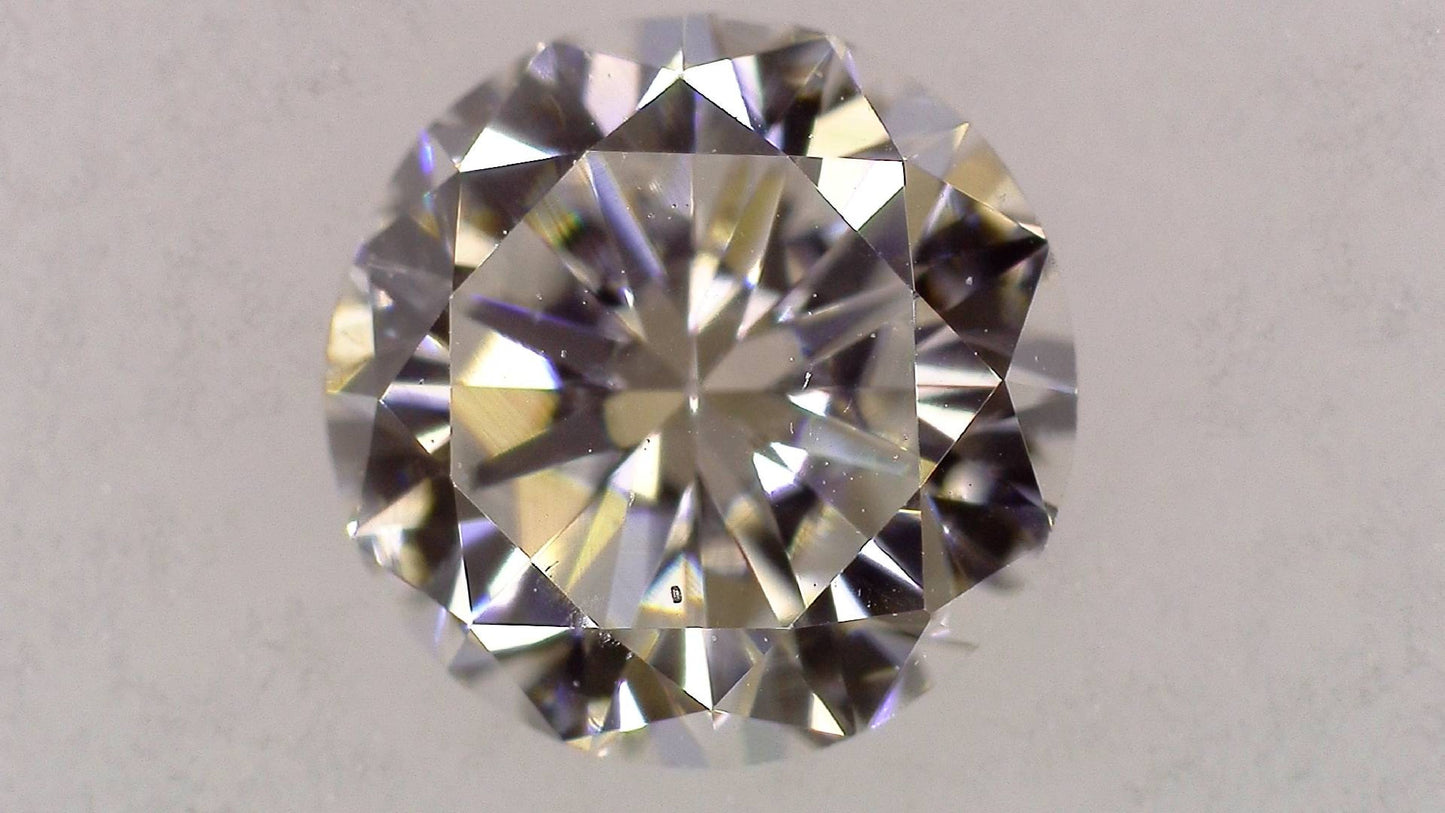 0.395ct F VS-1 GOOD/GD/GD FAINT NATURAL 4.68-4.72X2.81mm Loose Diamond