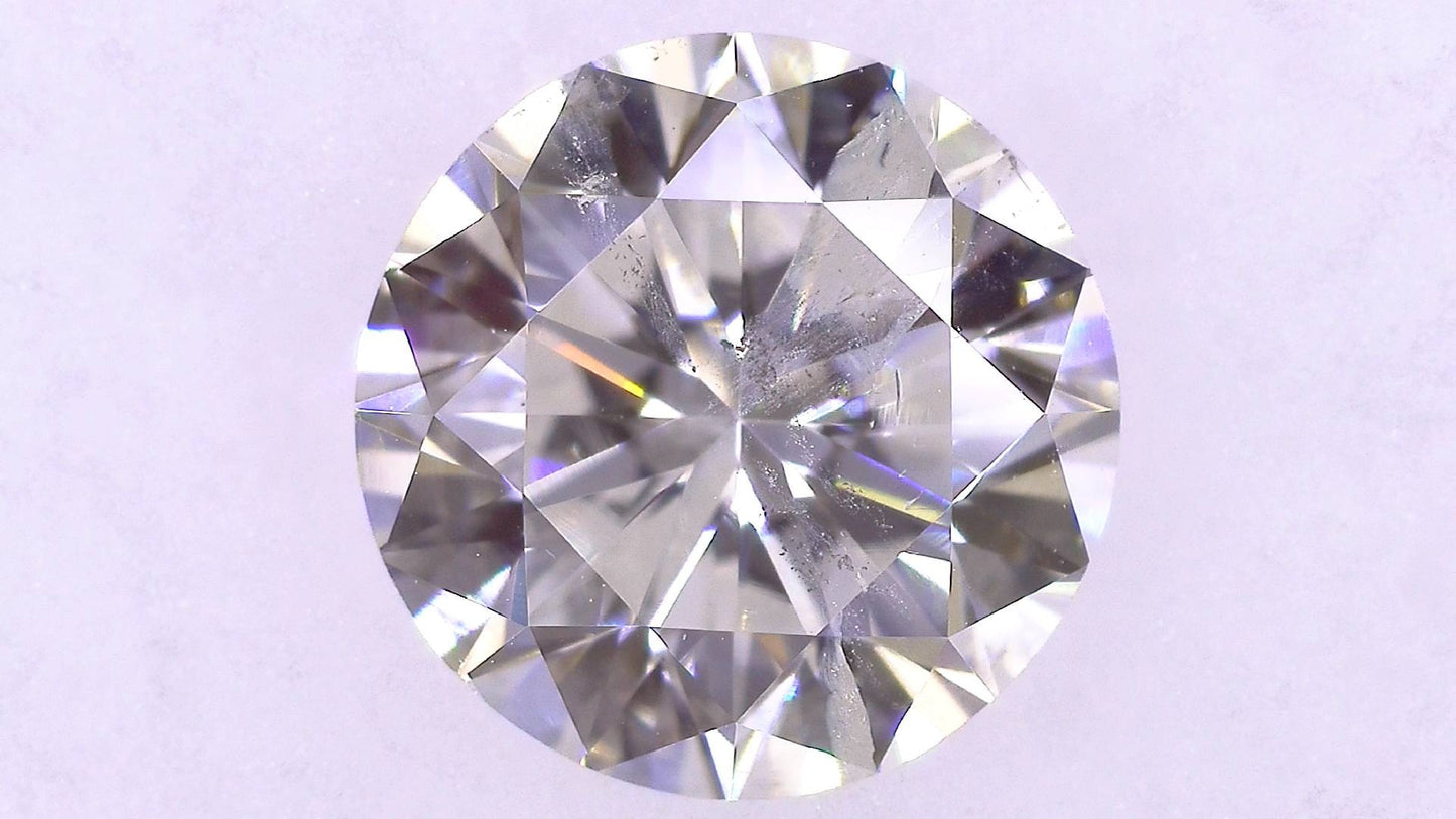 1.184ct G I-1 GOOD/GD/GD MEDIUM BLUE NATURAL 6.71-6.78X4.22mm Loose Diamond