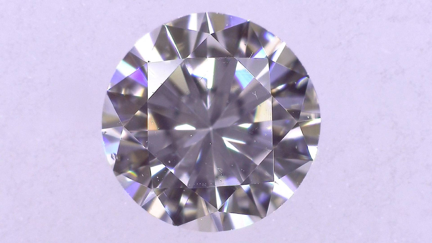 0.246ct D VS-2 GOOD/VG/FR FAINT NATURAL 4.12-4.17X2.43mm Loose Diamond