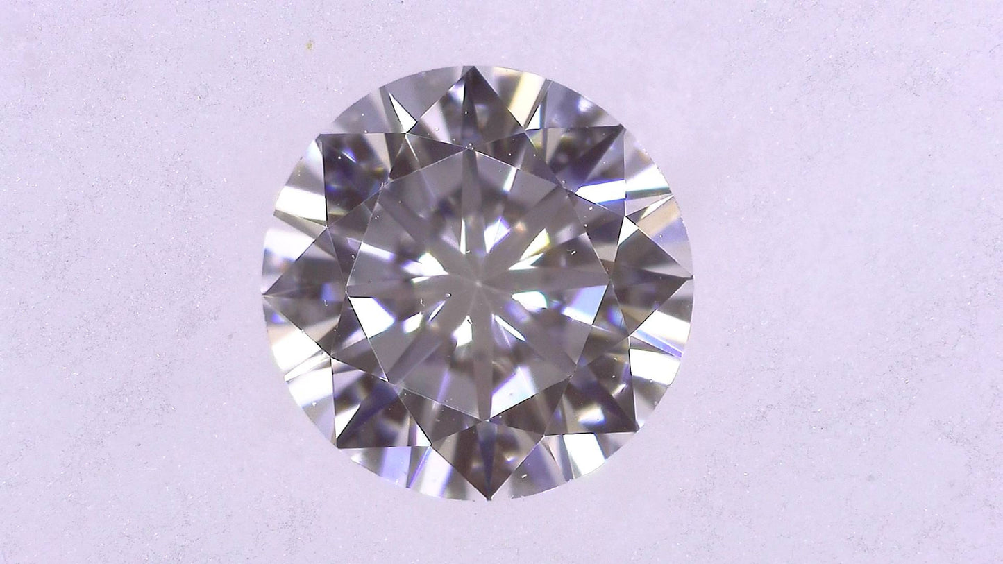 0.338ct E VS-2 VERY GOOD/GD/GD FAINT NATURAL 4.50-4.58X2.72mm Loose Diamond