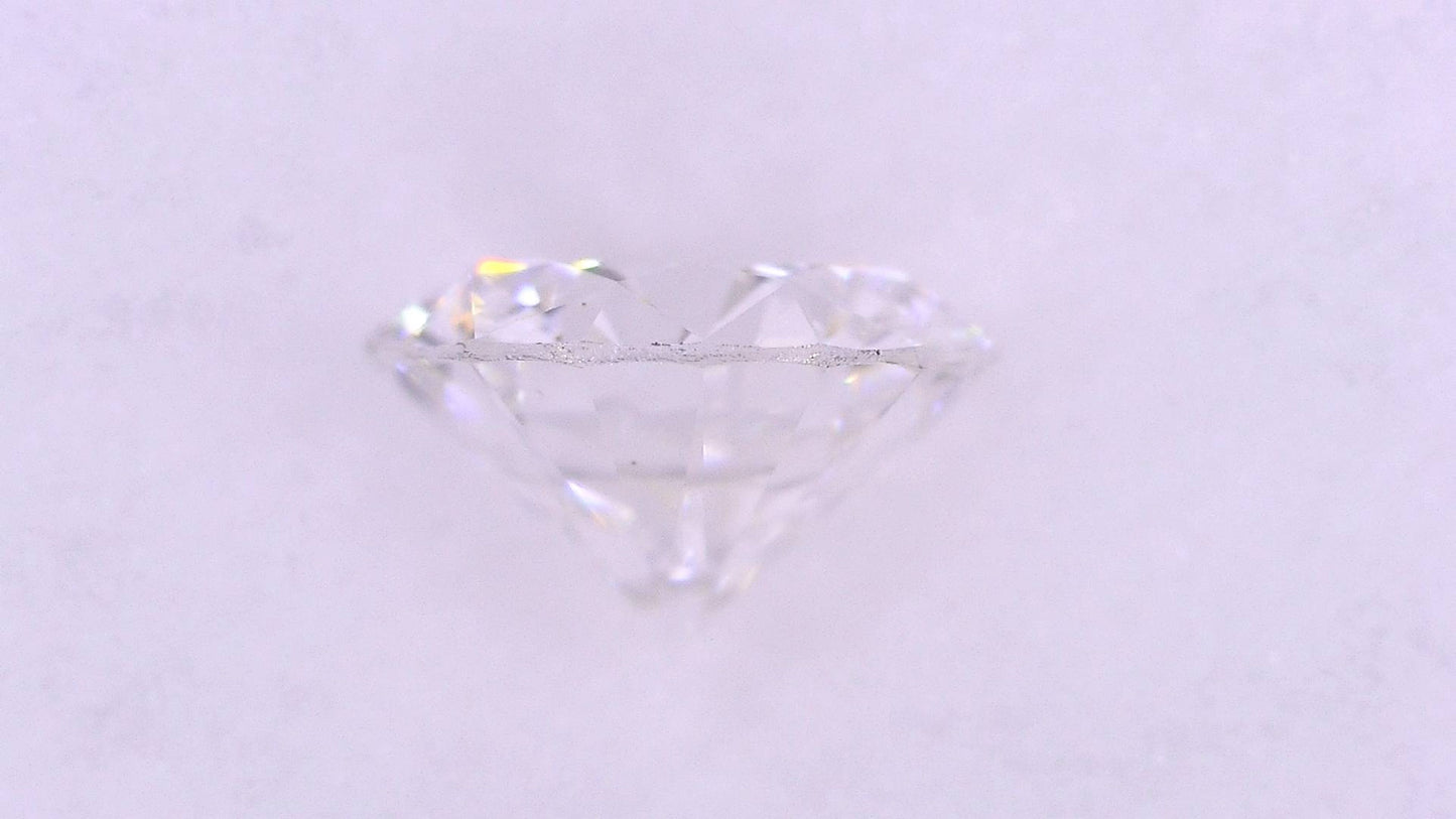 0.338ct E VS-2 VERY GOOD/GD/GD FAINT NATURAL 4.50-4.58X2.72mm Loose Diamond