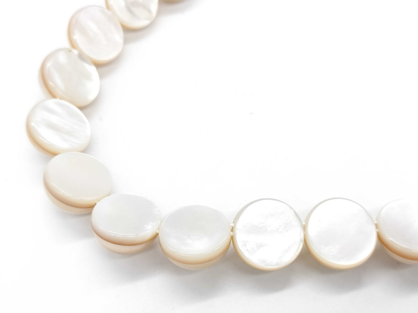 TASAKI Mabe Pearl Necklace, Approx. 13.5mm Diameter, Sterling Silver, 59.4g