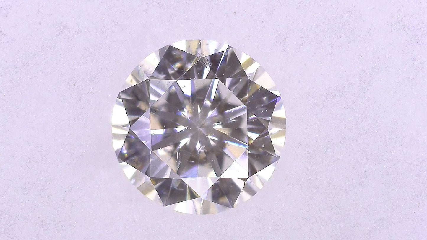 0.316ct H SI-2 GOOD/GD/FR NONE NATURAL 4.26-4.32X2.72mm Loose Diamond