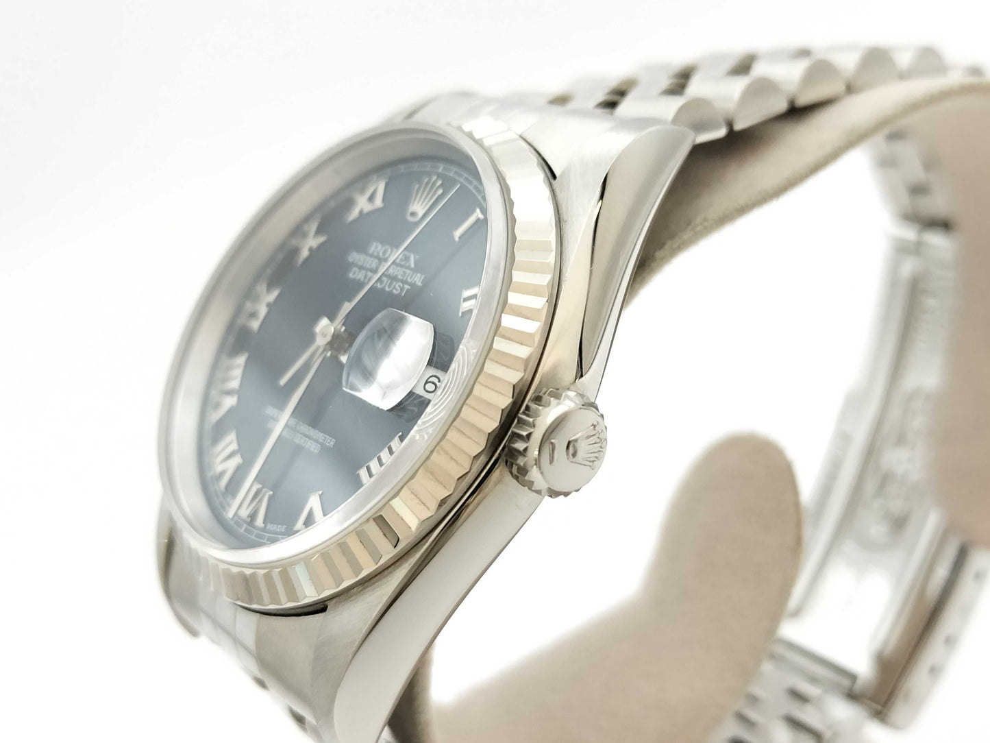 ROLEX 16234 T434155 Blue Roman Men's Watch