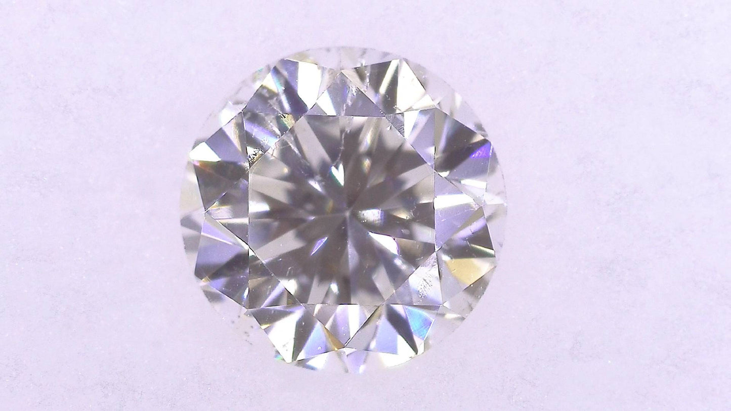 0.657ct G SI-2 GOOD/GD/GD FAINT NATURAL 5.36-5.40X3.53mm Loose Diamond