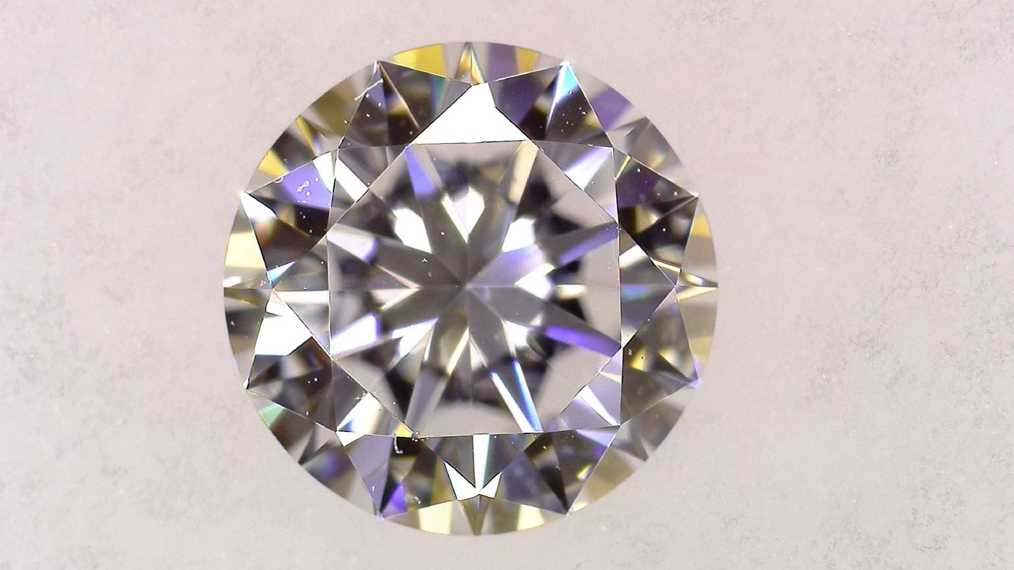 0.542ct F VVS-2 VERY GOOD/VG/GD FAINT NATURAL 5.26-5.31X3.19mm Loose Diamond