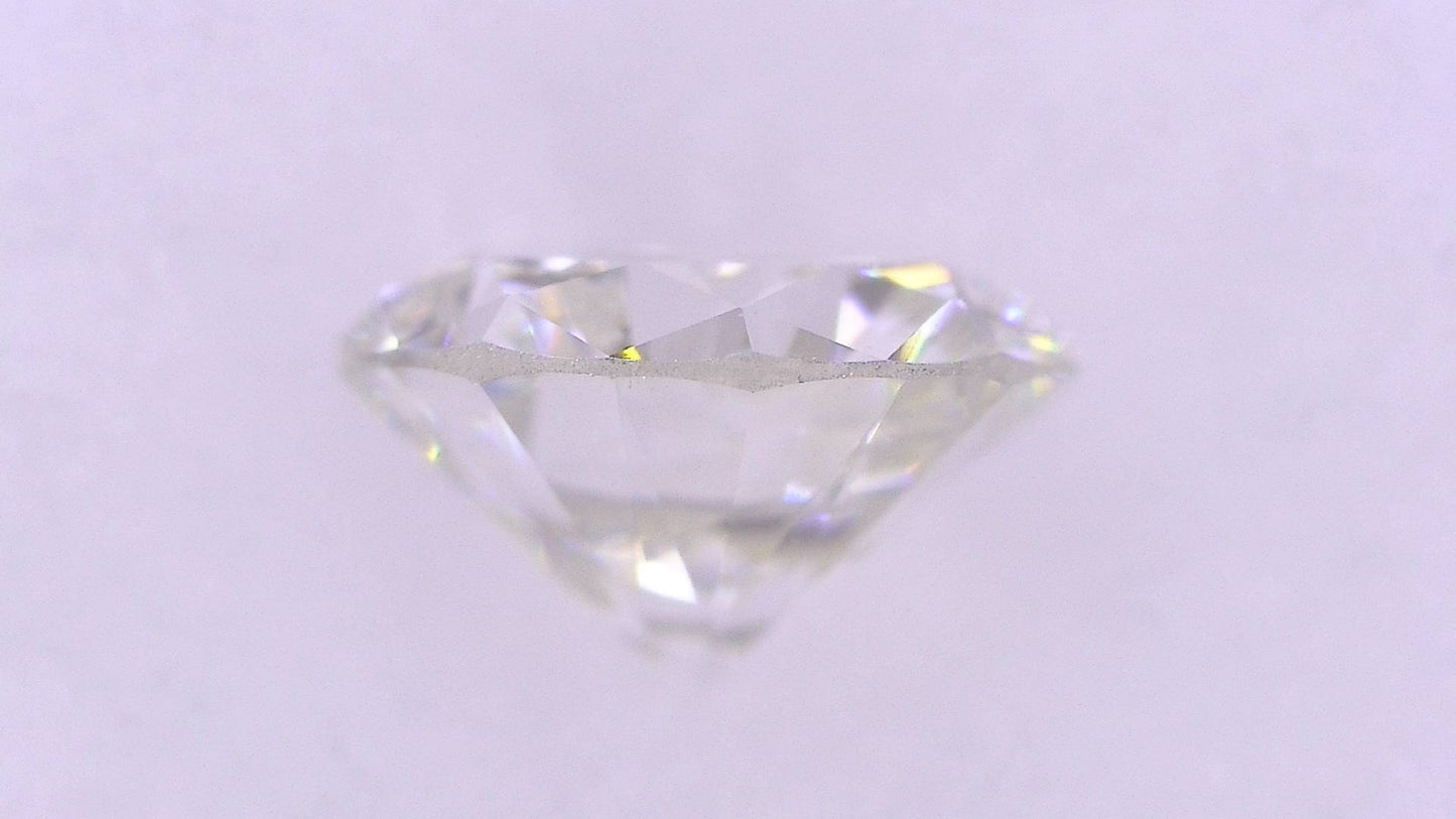 0.390ct H VS-2 GOOD/VG/FR NONE NATURAL 4.70-4.76X2.84mm Loose Diamond