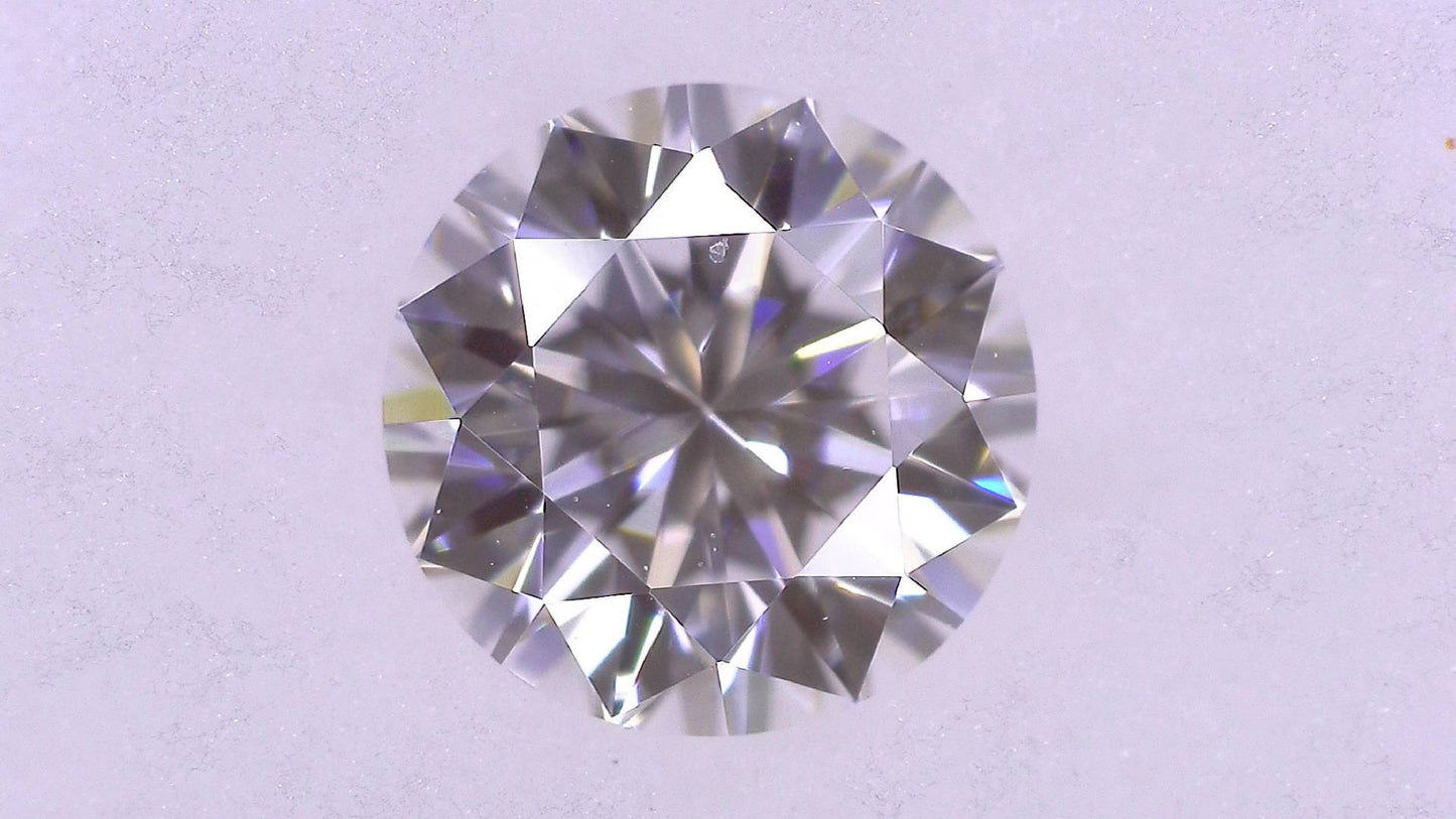 0.343ct D VVS-2 GOOD/VG/GD NONE NATURAL 4.42-4.48X2.84mm Loose Diamond