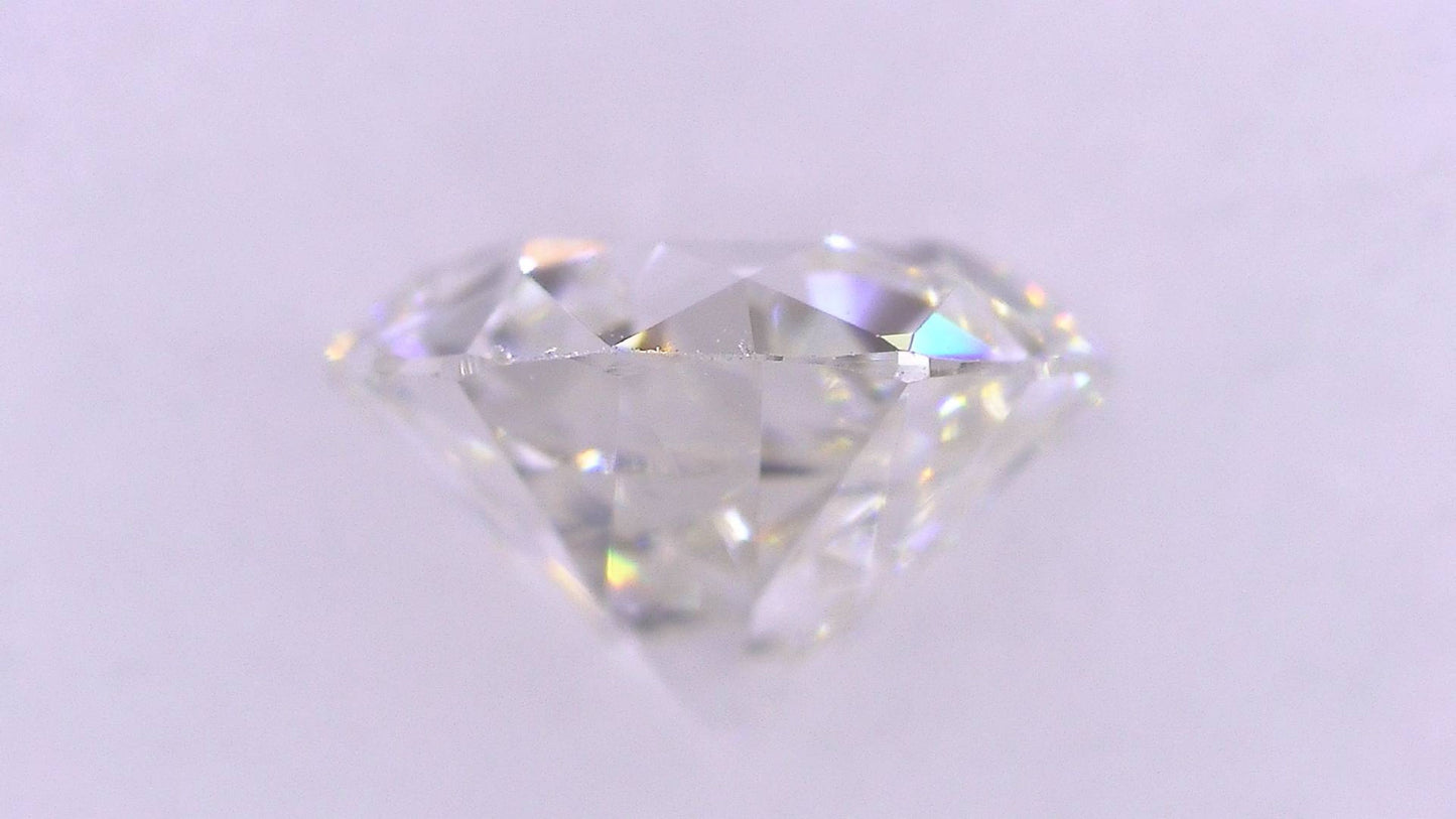 0.789ct F VS-2 ****/GD/FR FAINT NATURAL 5.77-6.01X3.67mm X Diamond Loose