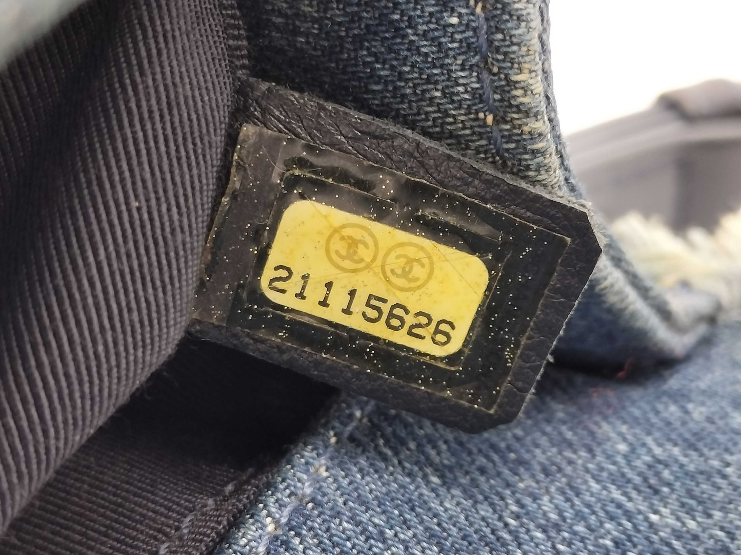 CHANEL Boy Chanel 20 Denim Chain Shoulder Bag Shoulder Bag