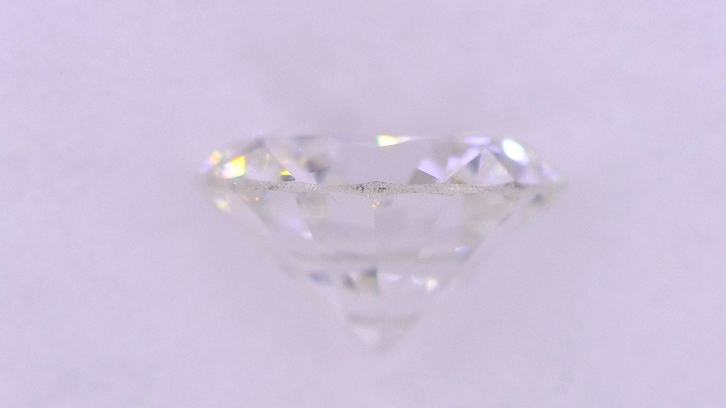 0.346ct G SI-2 GOOD/GD/GD STRONG BLUE NATURAL 4.52-4.54X2.75mm Loose Diamond