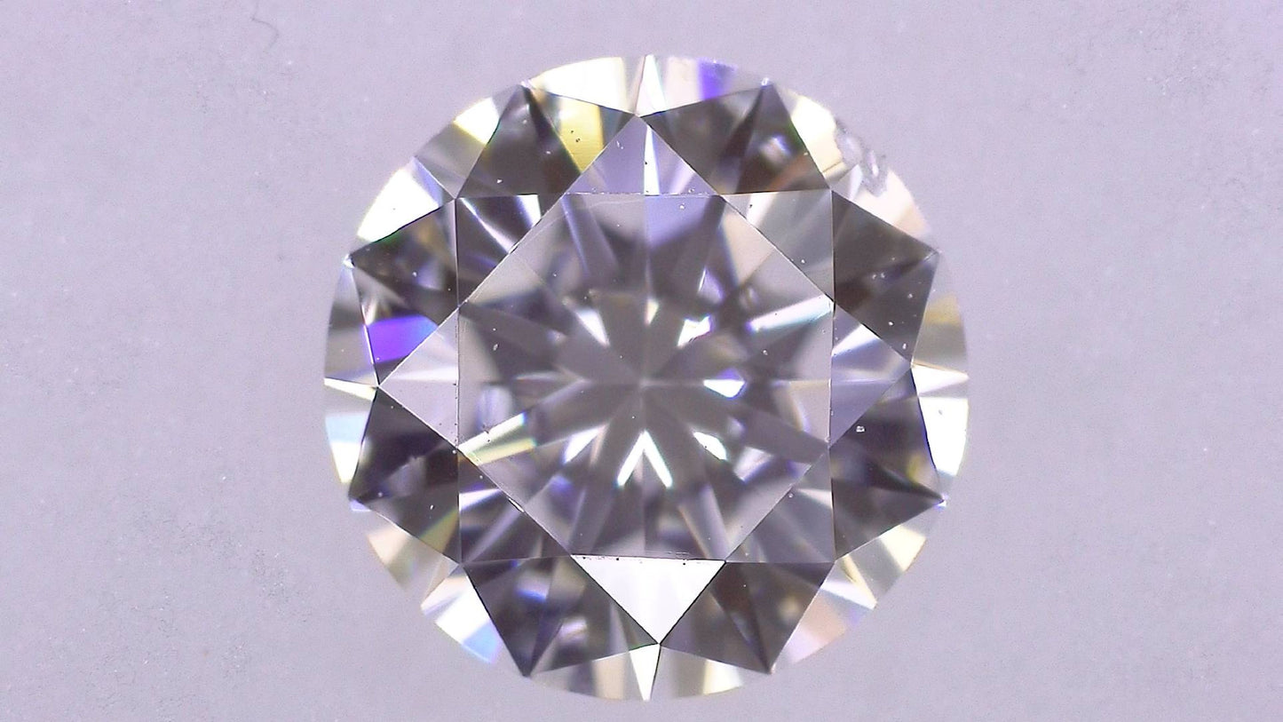0.300ct D SI-2 VERY GOOD/VG/GD MEDIUM BLUE NATURAL 4.34-4.36X2.64mm Diamond Loose