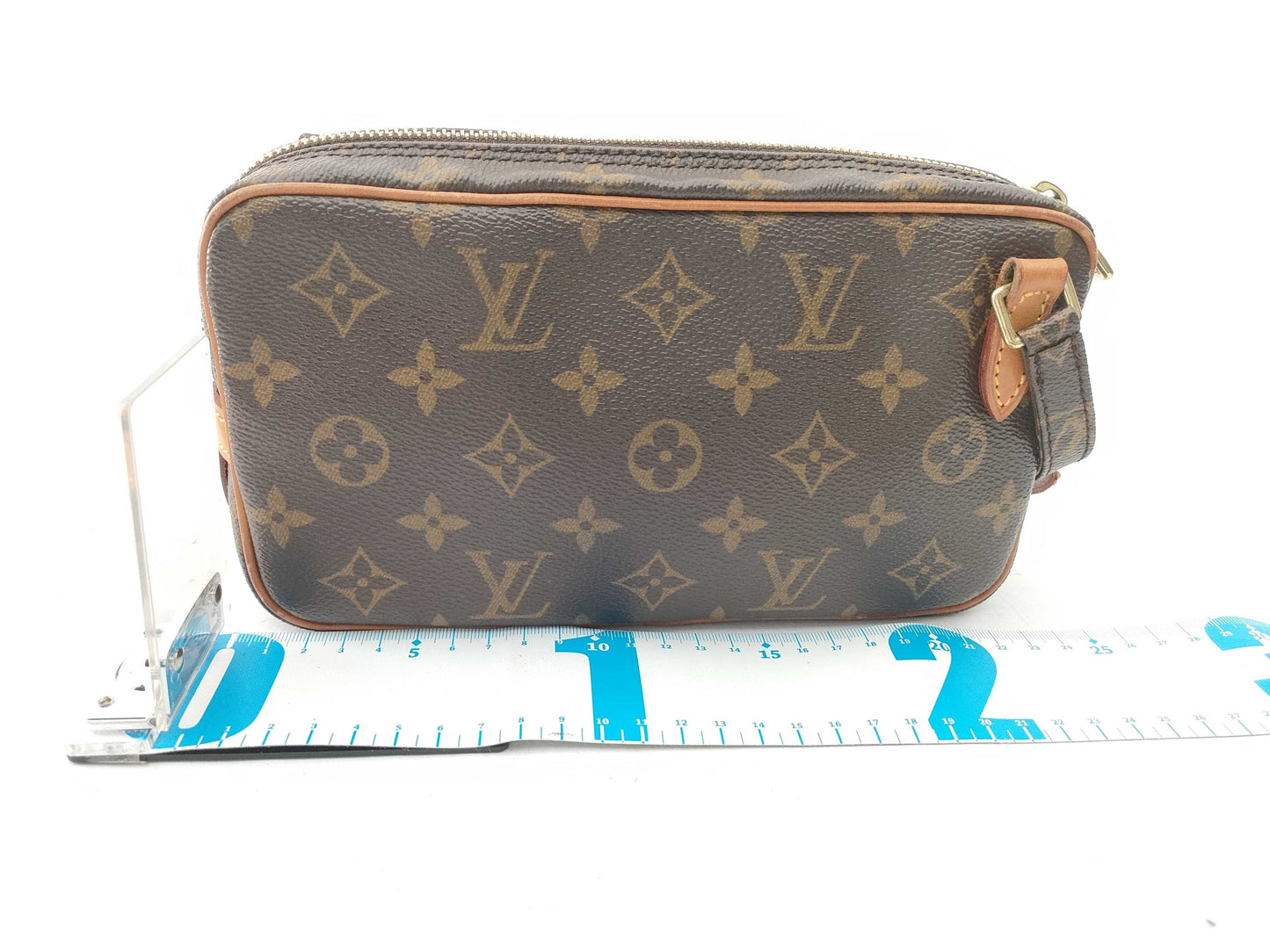 LOUIS VUITTON Monogram M51828 Pochette Marly Bantriere Shoulder Bag