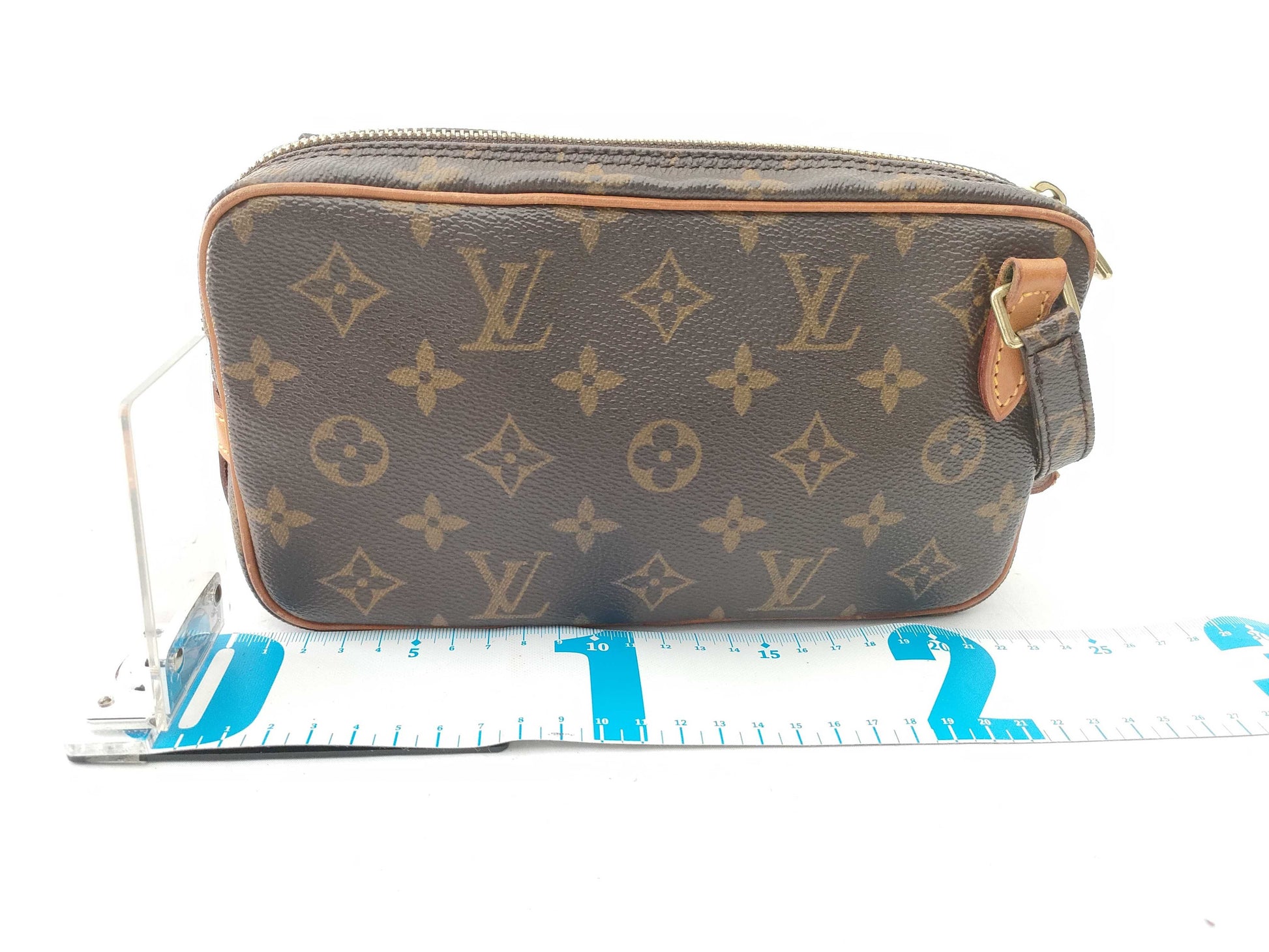 LOUIS VUITTON Monogram M51828 Pochette Marly Bantriere Shoulder Bag