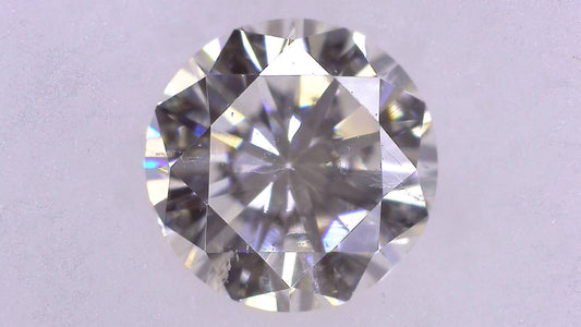 0.374ct H SI-2 GOOD/GD/FR NONE NATURAL 4.62-4.66X2.80mm Diamond Loose