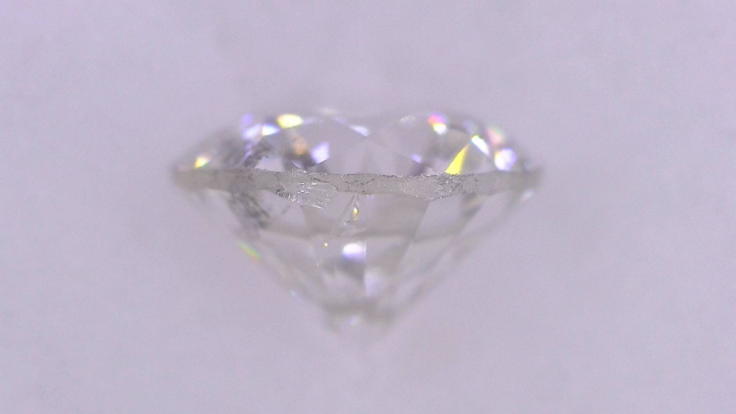 0.344ct H SI-2 GOOD/GD/FR NONE NATURAL 4.36-4.43X2.85mm Diamond Loose