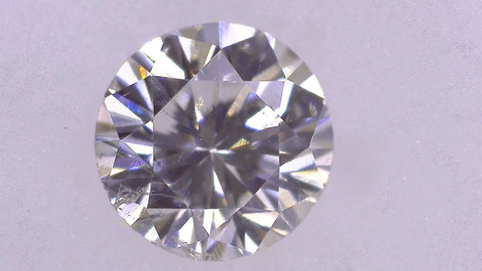 0.344ct H SI-2 GOOD/GD/FR NONE NATURAL 4.36-4.43X2.85mm Diamond Loose