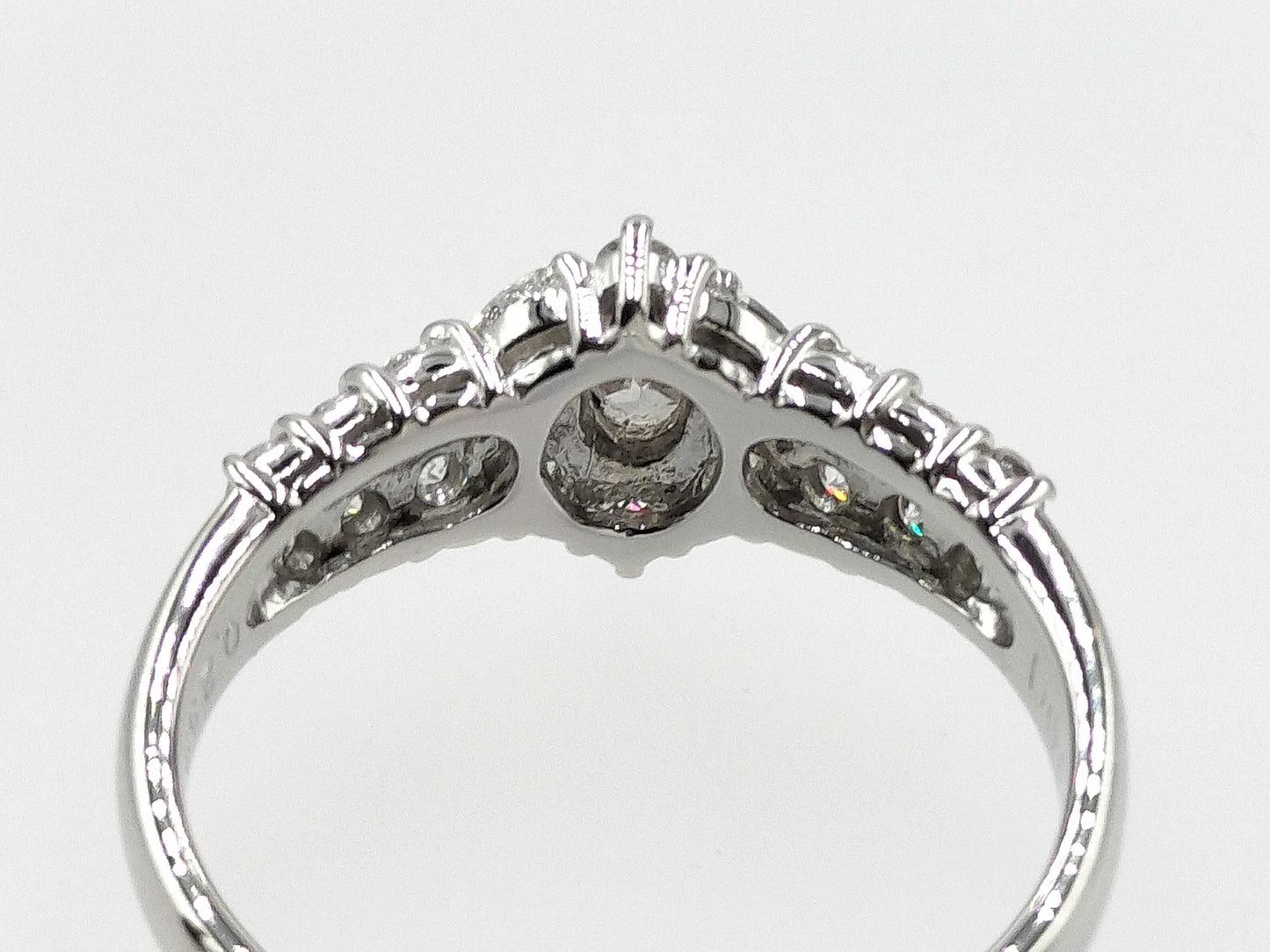 D0.258ct FD0.60ct PT900 4.5g Ring