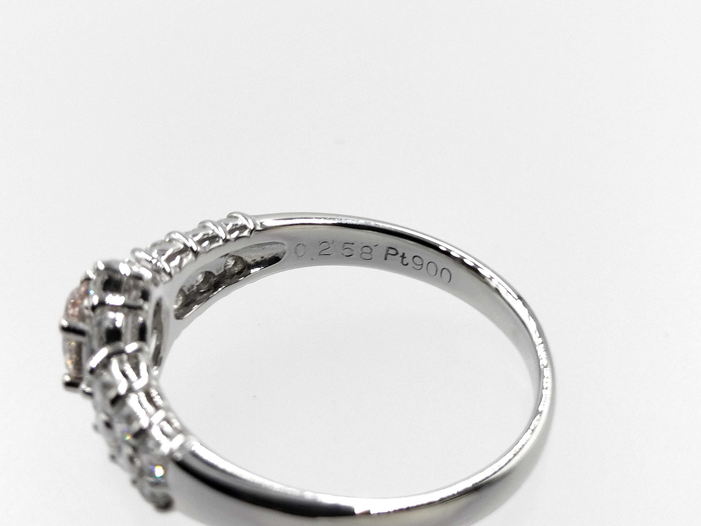 D0.258ct FD0.60ct PT900 4.5g Ring
