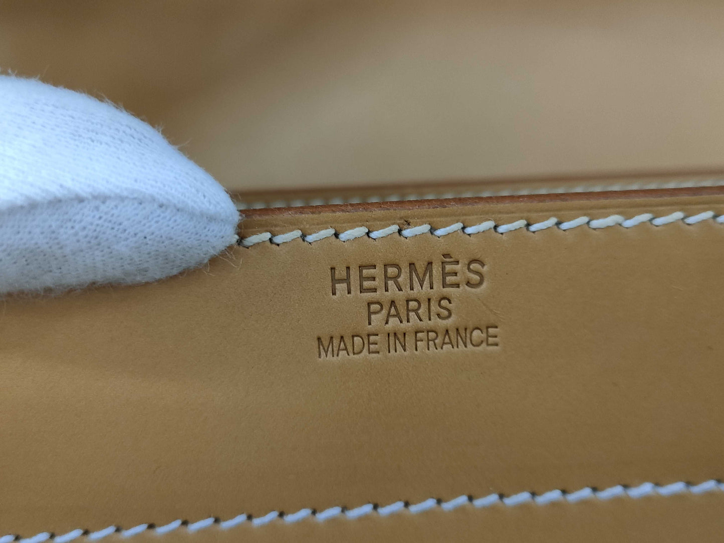HERMES Sac a Depeche Double Belt Business Bag
