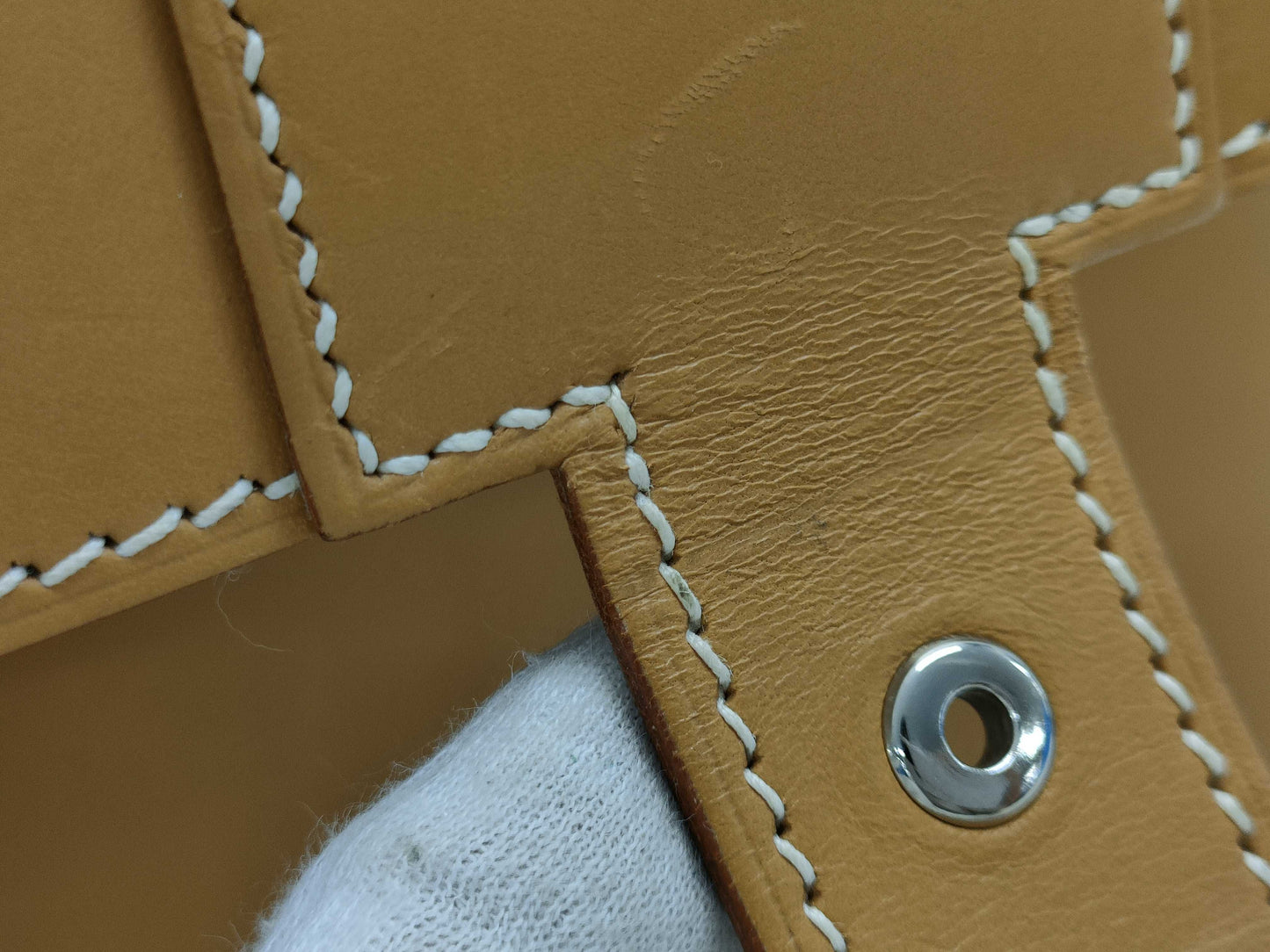 HERMES Sac a Depeche Double Belt Business Bag