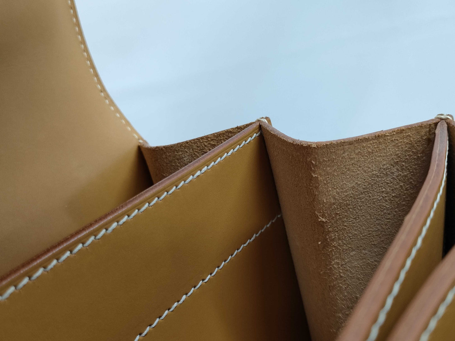 HERMES Sac a Depeche Double Belt Business Bag