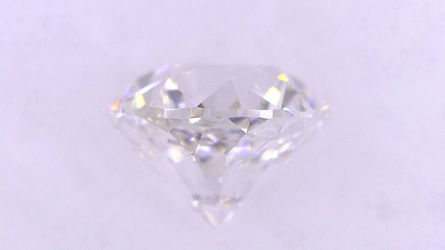 1.08ct E VVS-2 ****/VG/FR NONE NATURAL 6.07-6.28X4.43mm GIA Diamond Loose