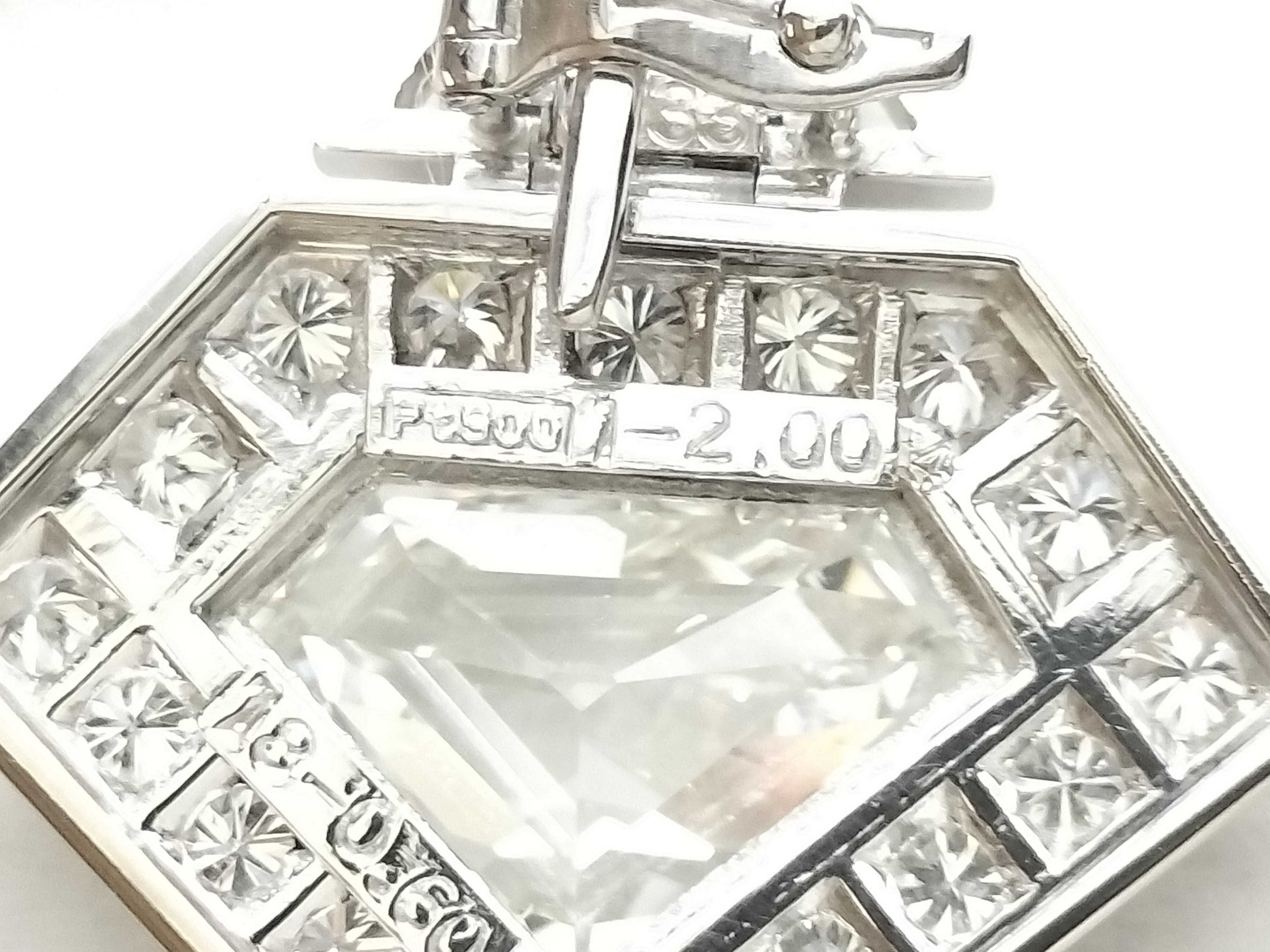 D2.004ct D0.30ct FD0.60ct Diamond PT900 33.6g Necklace