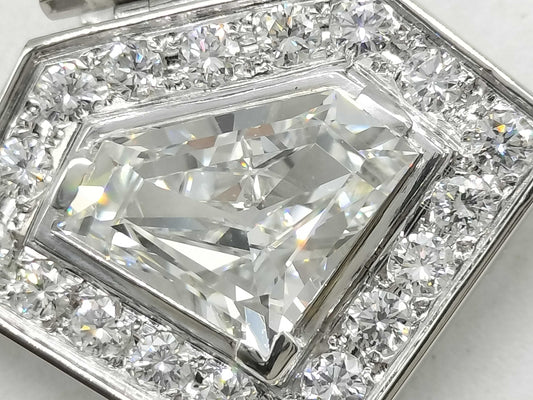 D2.004ct D0.30ct FD0.60ct Diamond PT900 33.6g Necklace