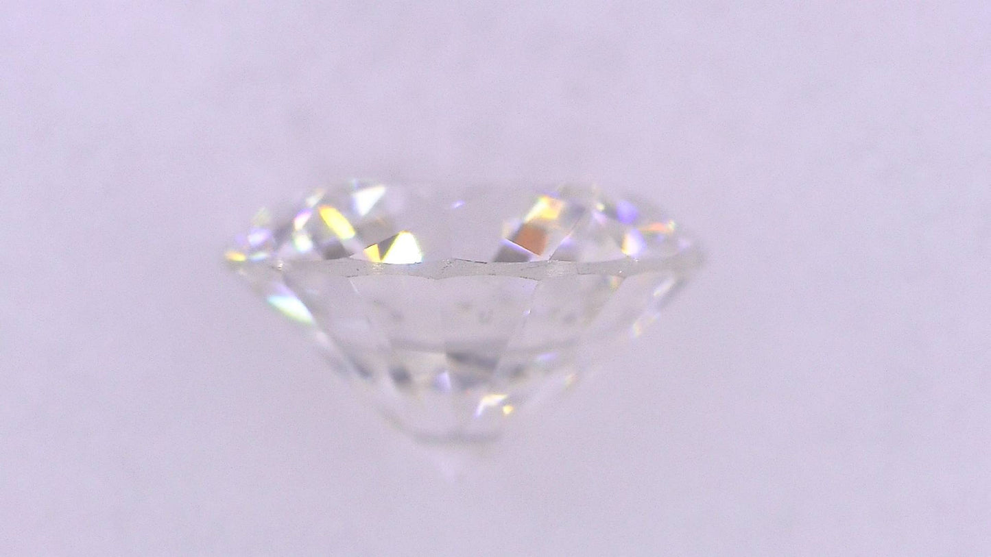 0.557ct F SI-1 VERY GOOD/VG/GD FAINT NATURAL 5.24-5.28X3.31mm Diamond Loose