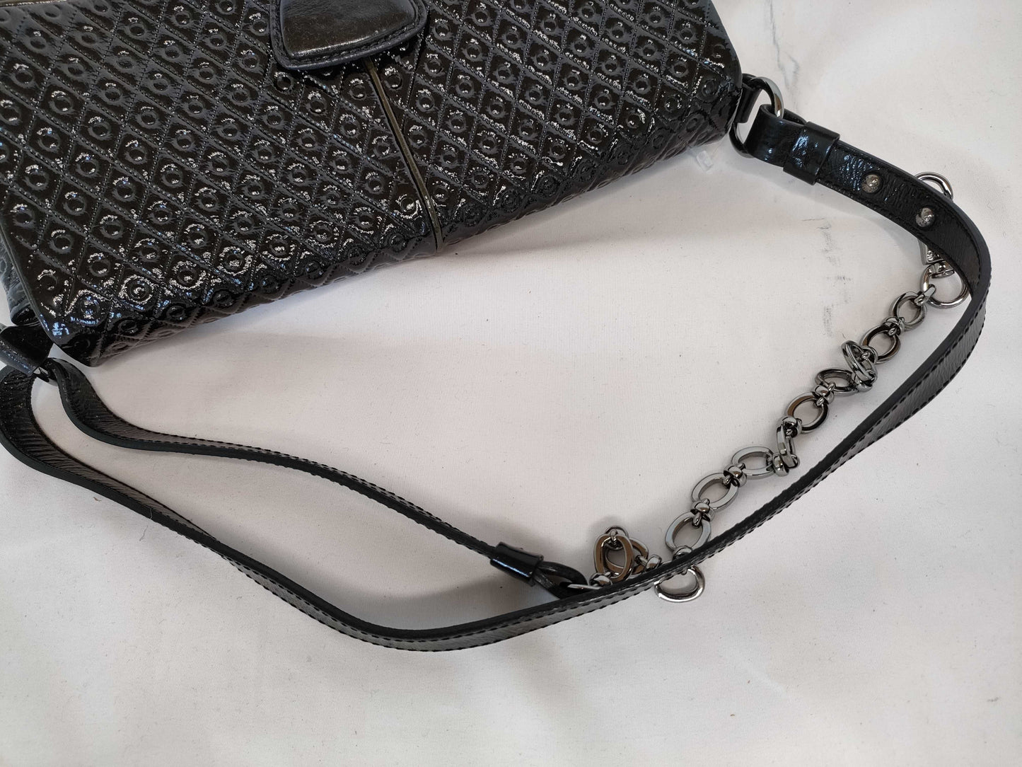 TODS Patent Chien Handbag