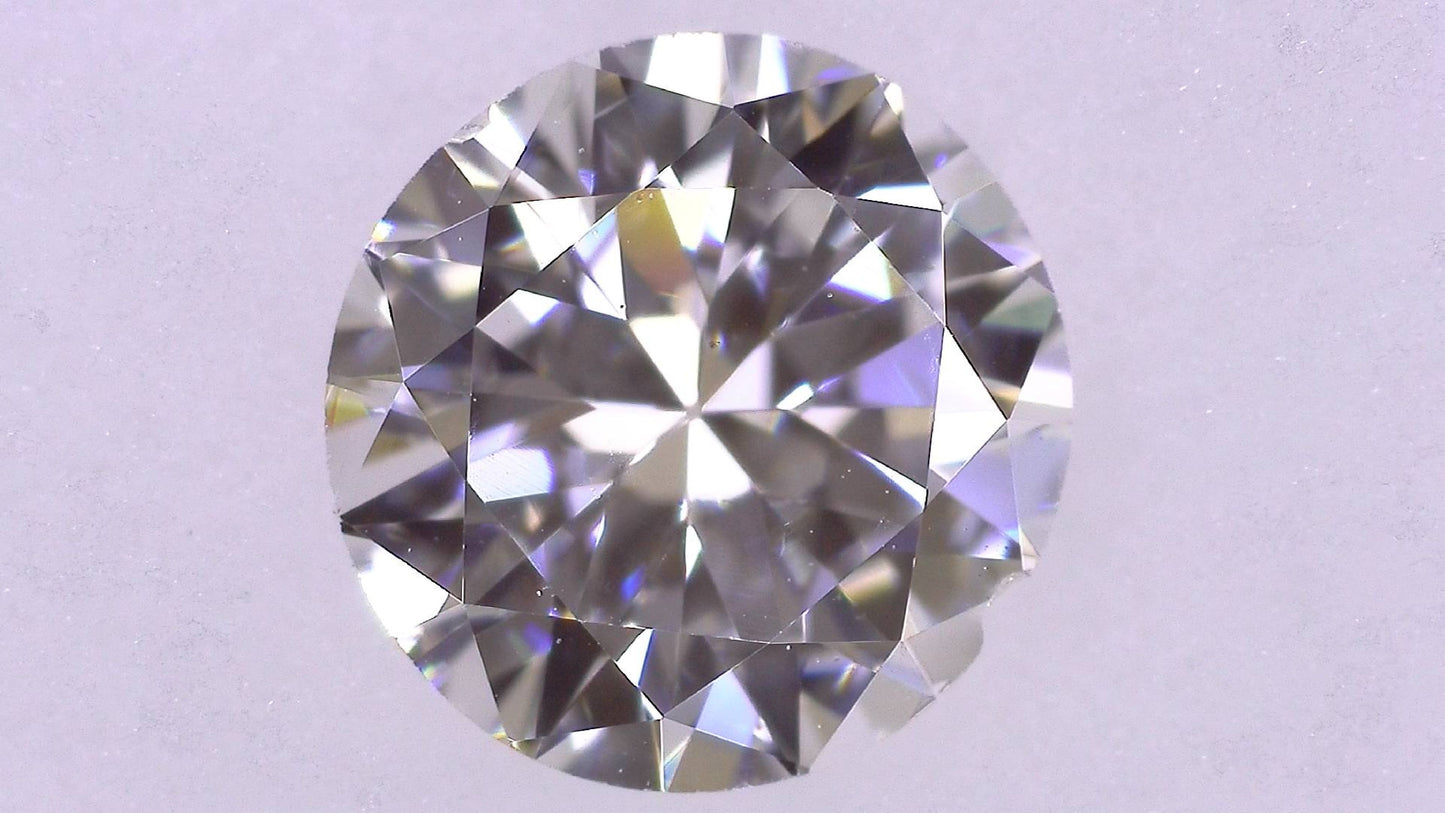 0.549ct F SI-2 GOOD/VG/FR NONE NATURAL 5.27-5.48X3.10mm Diamond Loose