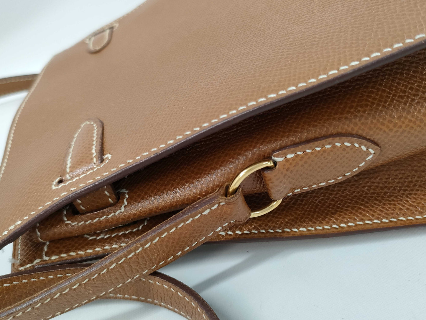 HERMES Kelly Kelly Sport PM Couchvel GD Hardware Shoulder Bag